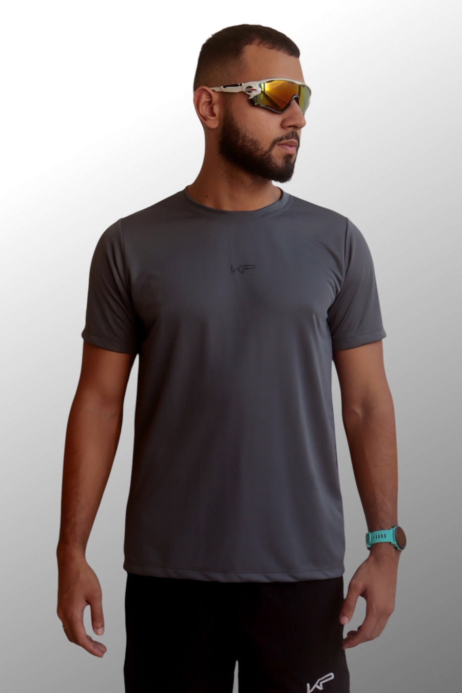 T-SHIRT TRAINING CINZA